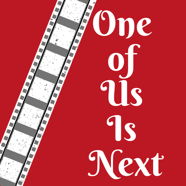 Aesthetic image for One of Us Is Next, the sequel to One of Us Is Lying, by Karen M. McManus