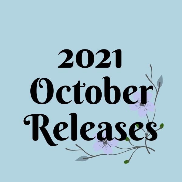 Aesthetic image for October 2021 new book releases.