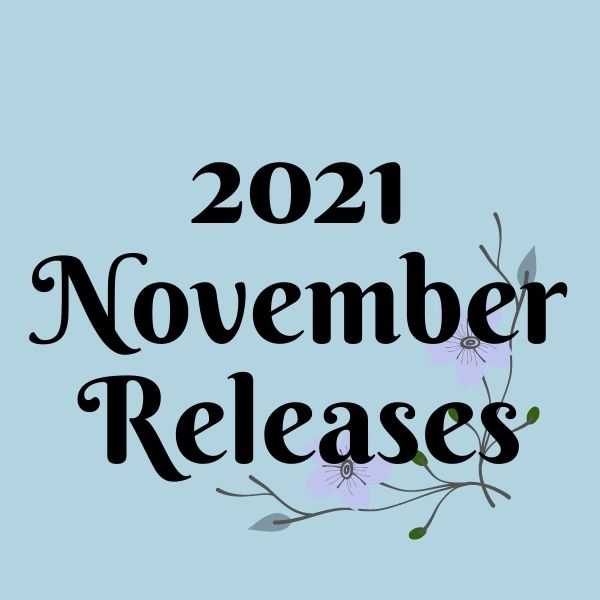 Aesthetic image for November 2021 new book releases.