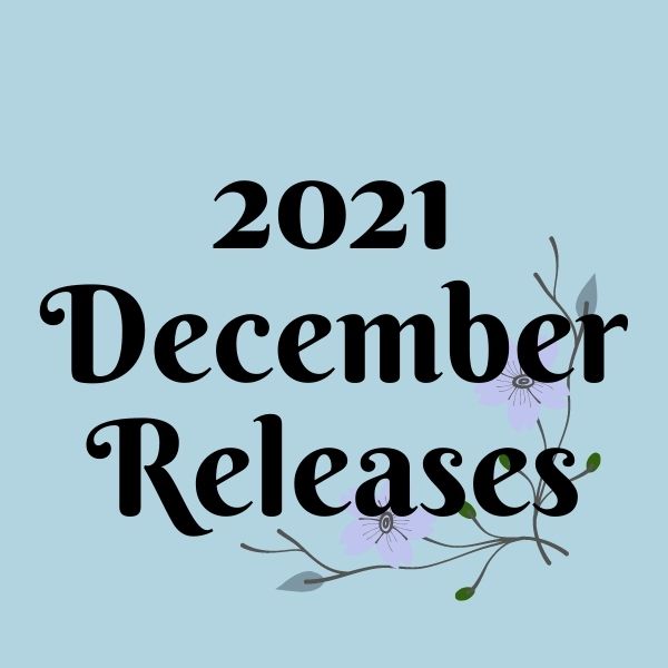 Aesthetic image for December 2021 new book releases.