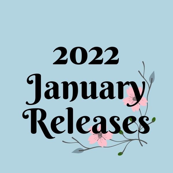 Aesthetic image for January 2022 new book releases.
