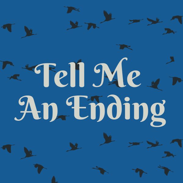 Aesthetic image for Tell Me an Ending by Jo Harkin book review.