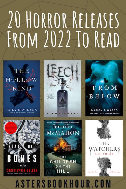 Aesthetic image for 20 New Horror Releases From 2022 To Read.