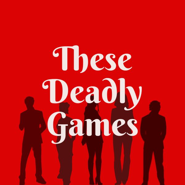 Aesthetic image for These Deadly Games by Diana Urban book review.