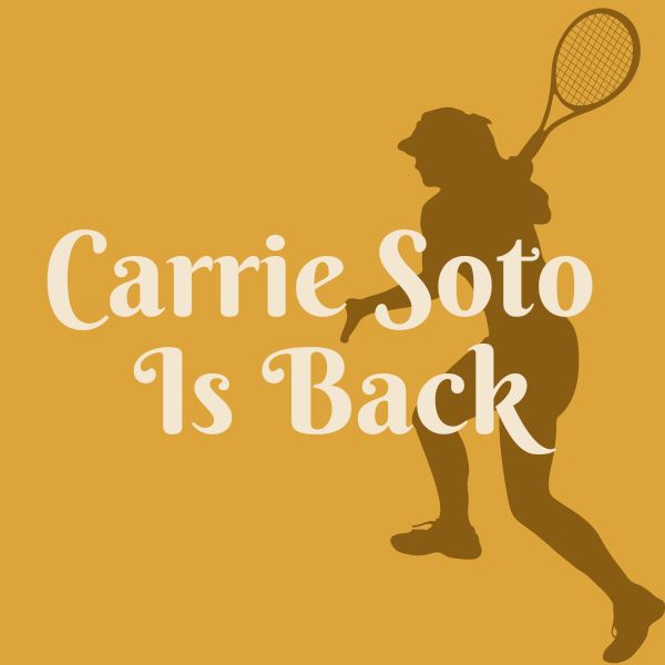 Aesthetic image for Carrie Soto is Back by Taylor Jenkins Reidca book review.