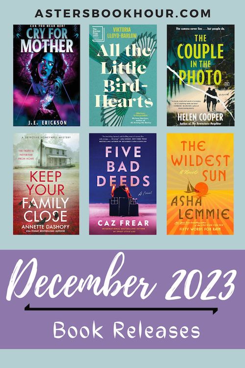 December 2023 | New Book Releases | New in 2023 | Aster's Book Hour