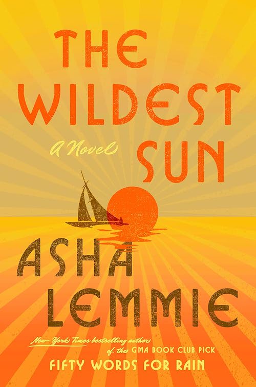 The Wildest Sun by Asha Lemmie book cover.