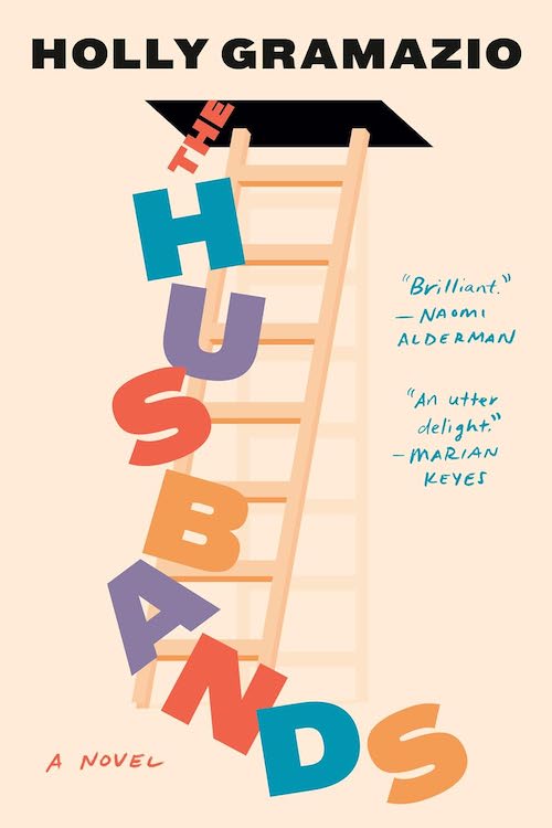 The Husbands by Holly Gramazio book cover.