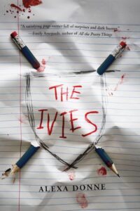 The Ivies by Alexa Donne book cover.
