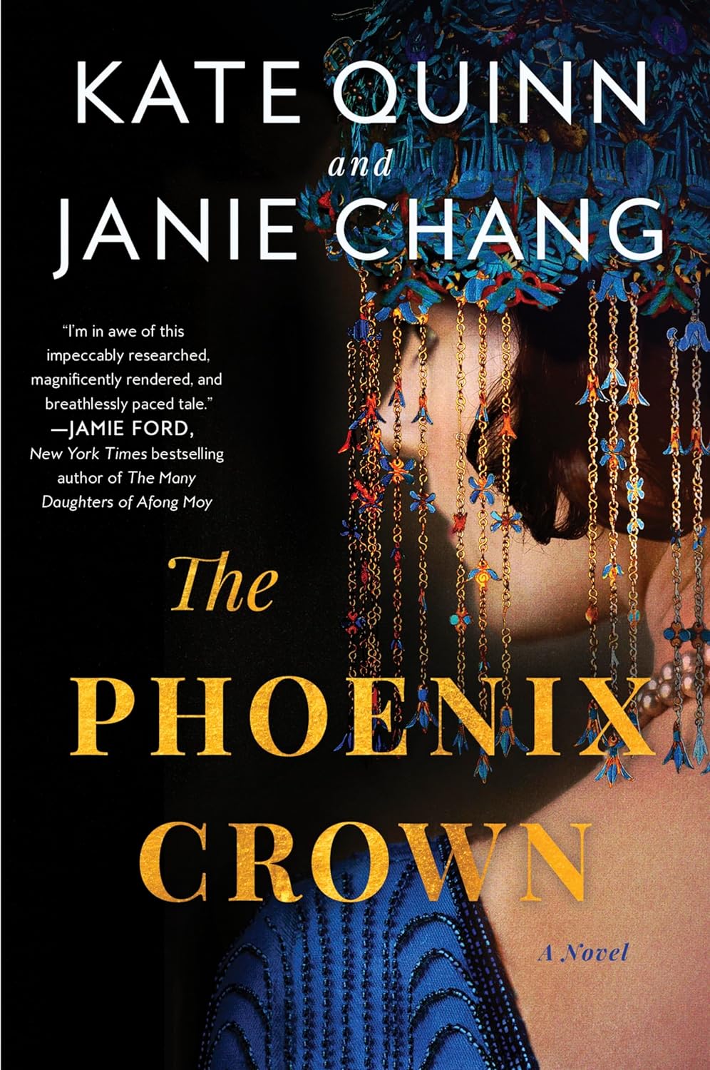 The Phoenix Crown by Kate Quinn and Janie Chang book cover.
