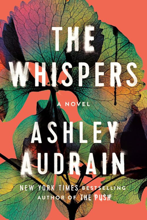 The Whispers by Ashley Audrain book cover.