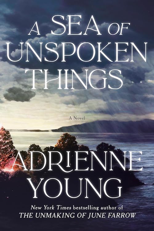 A Sea of Unspoken Things by Adrienne Young book cover.